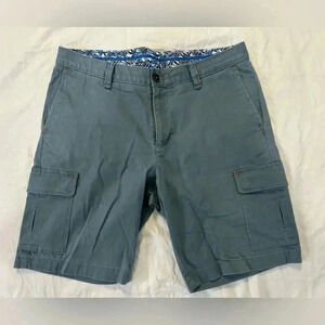 Tommy Bahama Men’s Size 34 10” Coastal Key Cargo Shorts Light Blue NWOT